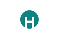H Logo design Product Image 1
