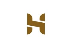 H Logo design Product Image 1
