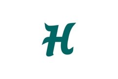 H Logo design Product Image 1