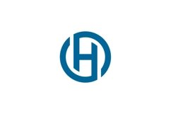 H Logo design Product Image 1