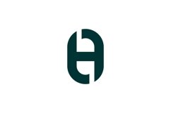 H Logo design Product Image 1