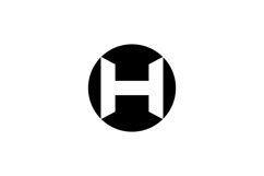H Logo design Product Image 1