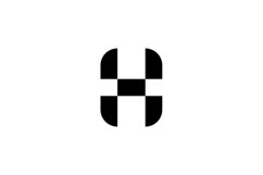 H Logo design Product Image 1