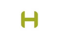 H Logo design Product Image 1