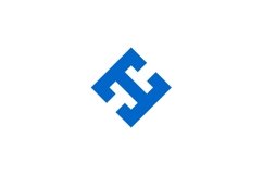 H Logo design Product Image 1