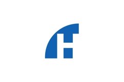 H Logo design Product Image 1