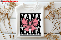 Retro Mama Checkered Coquette Bow Product Image 1