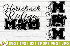 Horseback Riding Mom SVG, Horseback Riding Mom PNG, Horses Product Image 1