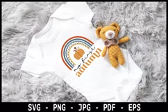My first autumn SVG,Pumpkin shirt SVG, Baby autumn SVG Product Image 2