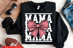 Retro Mama Checkered Coquette Bow Product Image 2