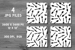 Kitchen pattern svg Kitchen svg Kitchen digital paper pack Product Image 4