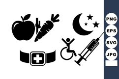 Medical Vector Icon Set for Health Care Designs Product Image 1