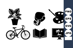 Minimalist Vector Icon Set For Web And Print Product Image 1