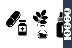 Minimal Medical Icon Vector Bundle For Healthcare Design Product Image 1