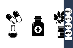 Medical Vector Icon Set for Healthcare Design Product Image 1