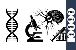 Medical Science Vector Icon Set for Healthcare Designs Product Image 1