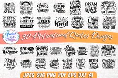 Motivational Quotes Svg | Positive Quotes Svg Product Image 1