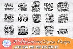 Motivational Quotes Svg | Positive Quotes Svg Product Image 2
