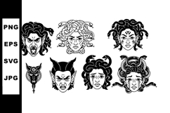 Medusa and Mythical Horror Masks Collection Product Image 1