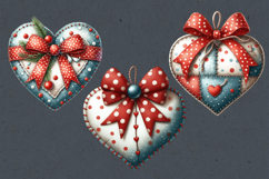 Christmas Heart. Christmas clipart. PNG sublimation Product Image 2