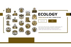 Ecology Protective Technology Landing Header Vector Product Image 1