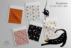 Cute Halloween clip art &amp; patterns Product Image 5