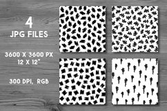 Strokes pattern svg Strokes svg Abstract digital paper pack Product Image 4