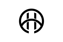 HA AH logo design Product Image 1