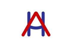HA AH logo design Product Image 1
