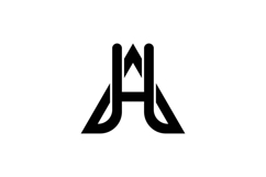 HA AH logo design Product Image 1