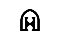 HA AH logo design Product Image 1