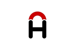 HA AH logo design Product Image 1
