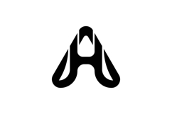 HA AH logo design Product Image 1