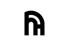 HA logo design Product Image 1