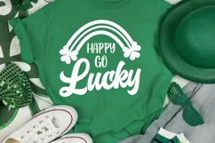 Happy Go Lucky Svg | St. Patricks Day Svg | Lucky Shirt Svg Product Image 3