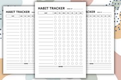 Habit Tracker Interior, Habit Tracker journal Product Image 2