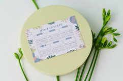 Floral Habit Tracker Canva Template Product Image 3