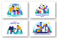 10 World Habitat Day Illustration Product Image 3