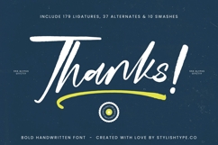 Habitual Detective - Bold Handwritten Font Product Image 20