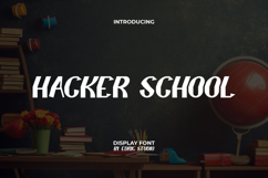 Hacker School Font Product Image 1