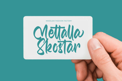 Hadley Bestone Bold Handwritten Font Type Product Image 5