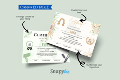 Hair Stylist Gift Certificate Printable Editable Template Product Image 10