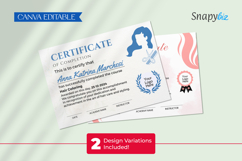 Hair Stylist Gift Certificate Printable Editable Template Product Image 7