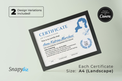 Hair Stylist Gift Certificate Printable Editable Template Product Image 6