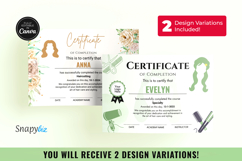 Hair Stylist Gift Certificate Printable Editable Template Product Image 1
