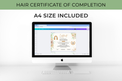 Hair Stylist Gift Certificate Printable Editable Template Product Image 4