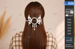 Hair Forks Laser Cut | Wooden Hair Pin | Hair Accessories Product Image 1