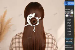 Hair Forks Laser Cut | Wooden Hair Pin | Hair Accessories Product Image 1