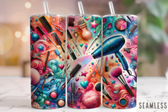 Hair Stylist Tumbler Wrap, Hairdresser Tumbler, Hair Hustler Product Image 1
