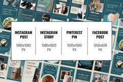 Hair Loss Canva Social Media Bundle, Hair Loss Treatment Product Image 10